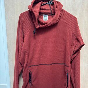 NEW - 2024 Melanzana Mens Fleece Hoodie M Red